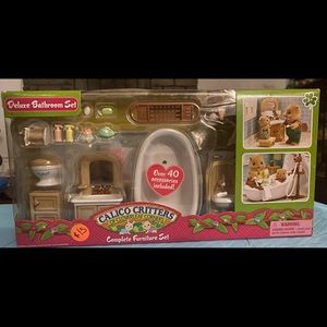 Calico Critters Deluxe Bathroom Set